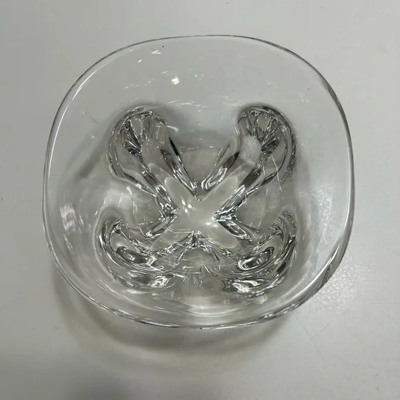 VintageORREFORS Art Mid Century Mod. Crystal bowl - Picture 2 of 9